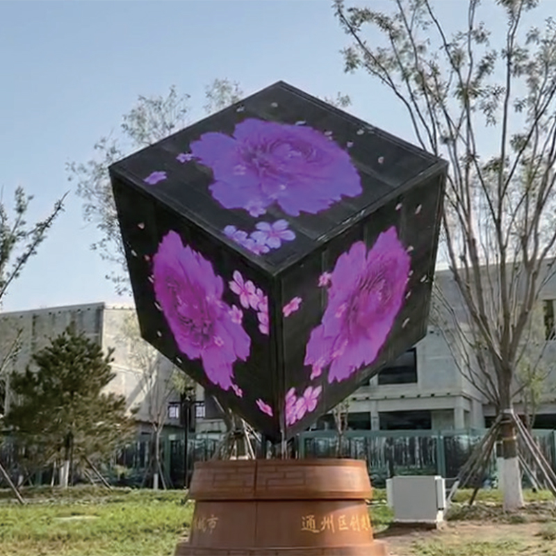 Applications of Outdoor Fixed-IP65 Transparent LED Screens