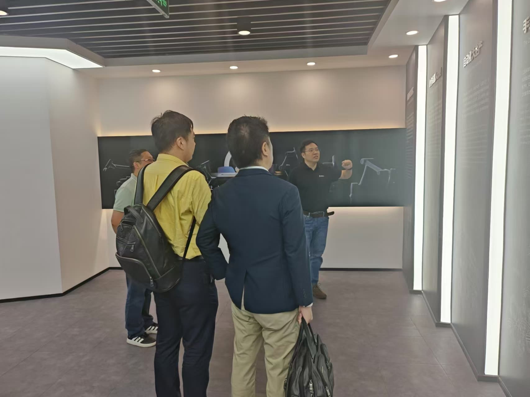 Customer Delegation Visits Company