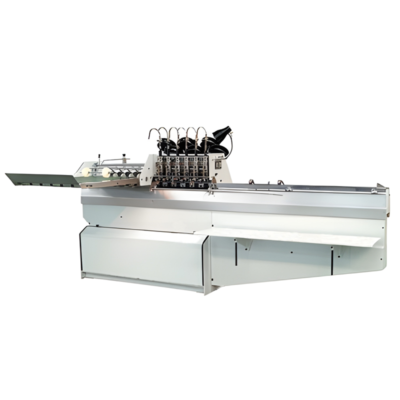 Automatic Gluing And Stitching Machine For Bookbinding