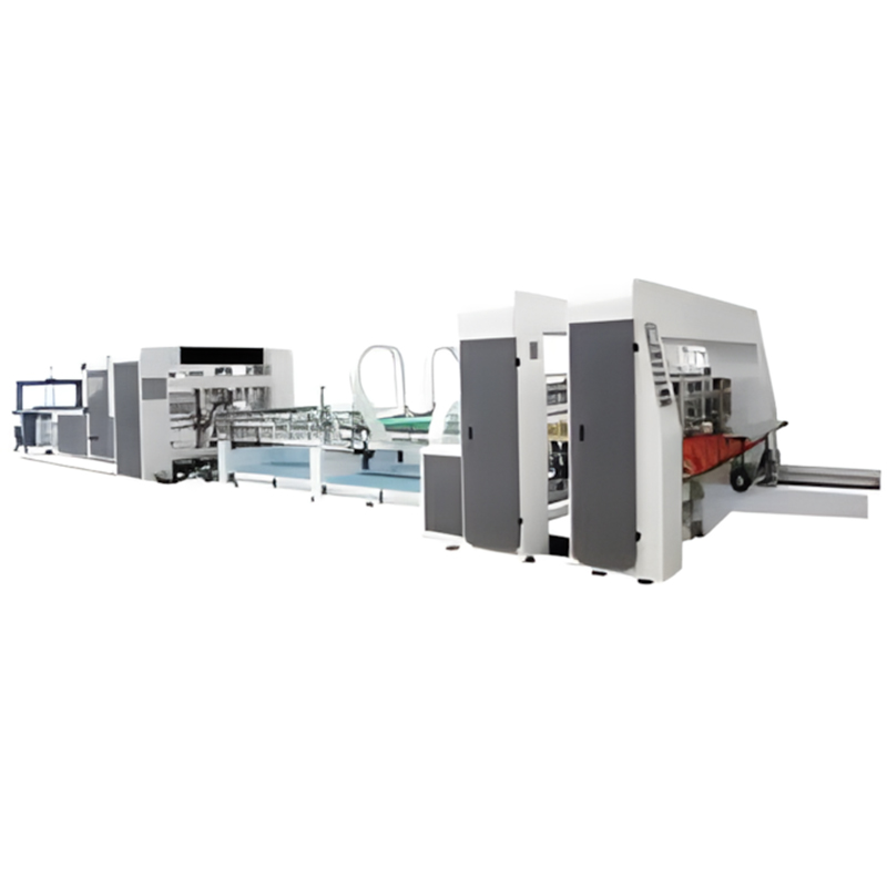 Packaging Box Gluing And Stitching Machine For Corrugated Cartons