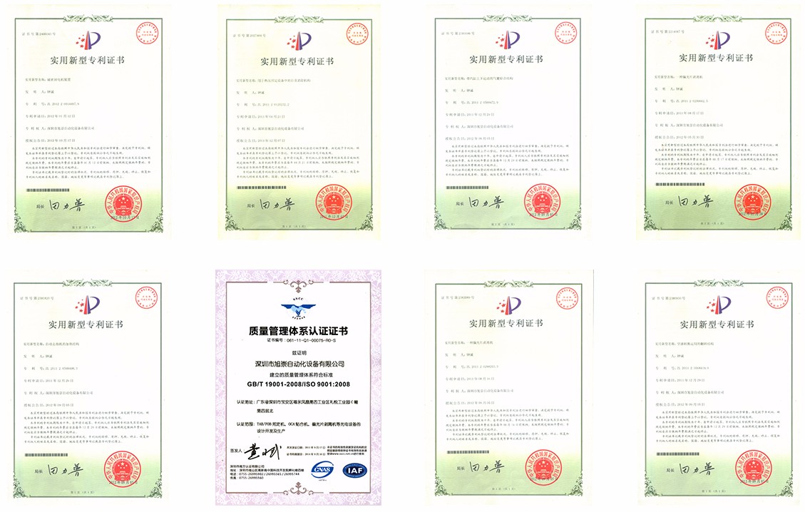 Patents & Certificates