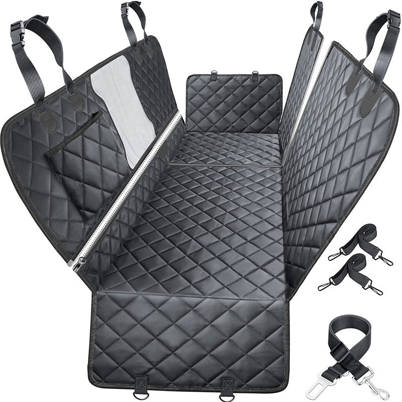 Machine Washable Dog Car Seat Cover for Easy Cleaning