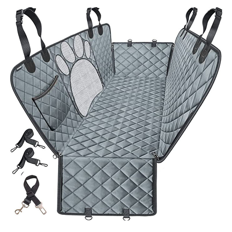 Quilted Dog Car Seat Cover for SUV
