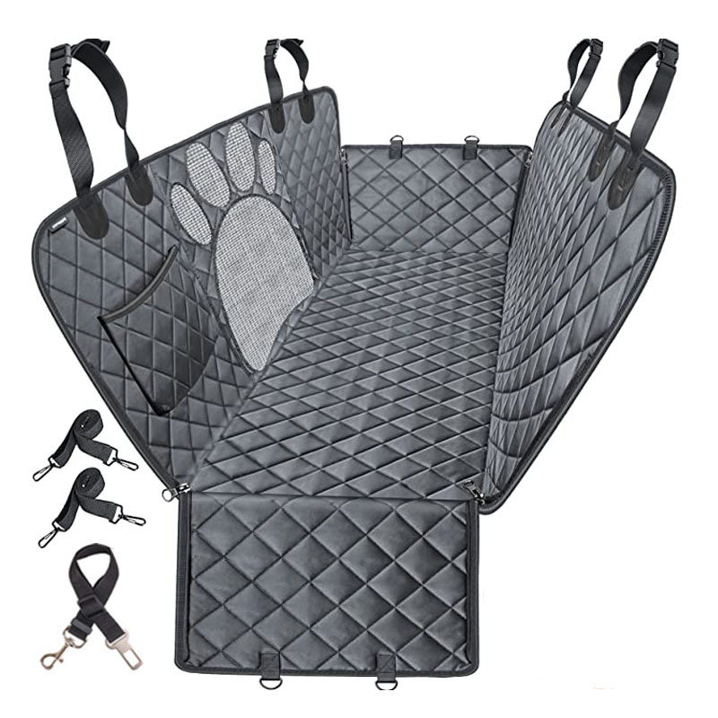 Quilted Dog Car Seat Cover for SUV