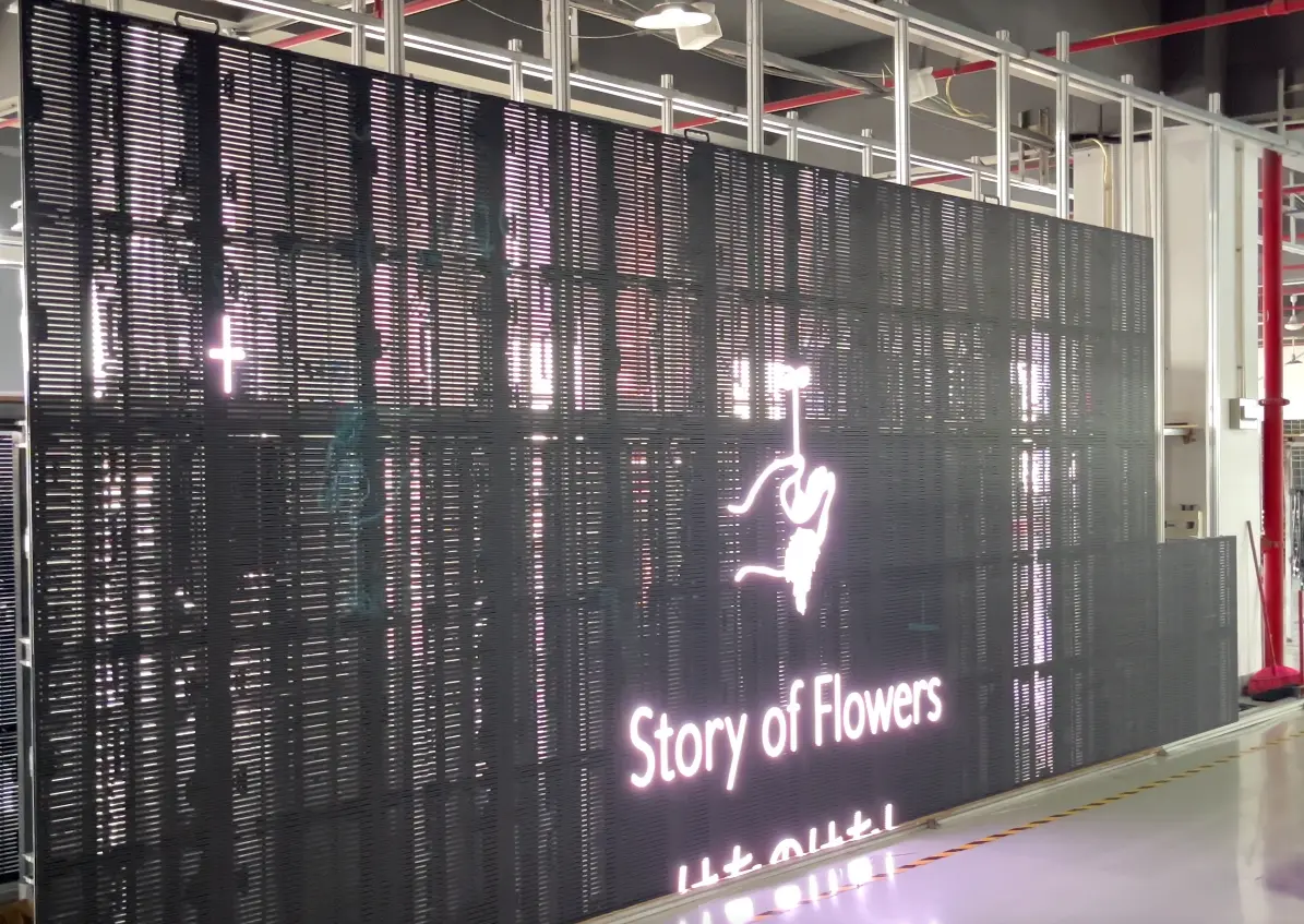 Our 4th-Generation LED Transparent Screen: Innovation Shipped to Japan!