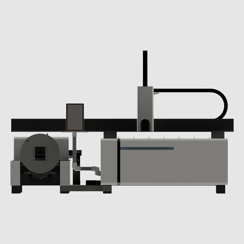 Plate and tube laser cutting machine