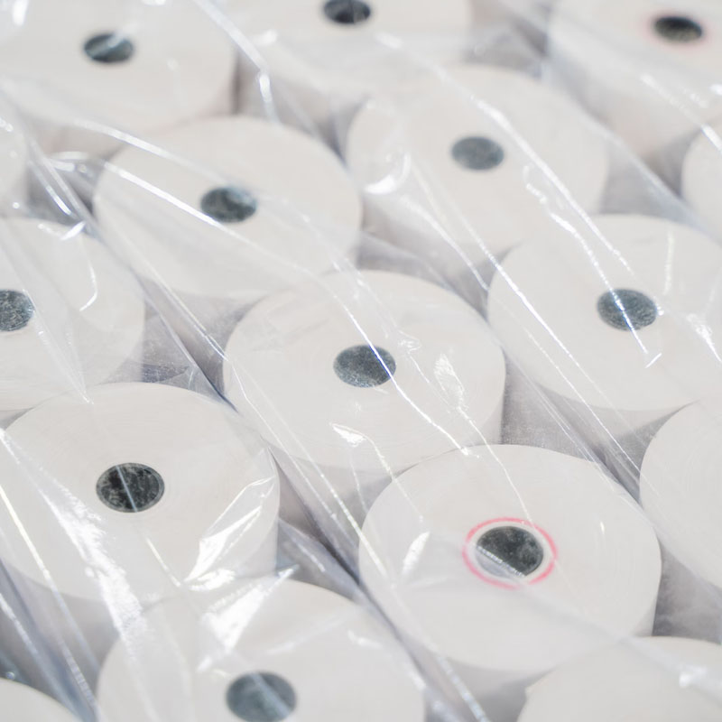 80x80mm Coreless Thermal Roll 50gsm 89m | Bulk Wholesale Thermal Paper for Square POS Systems