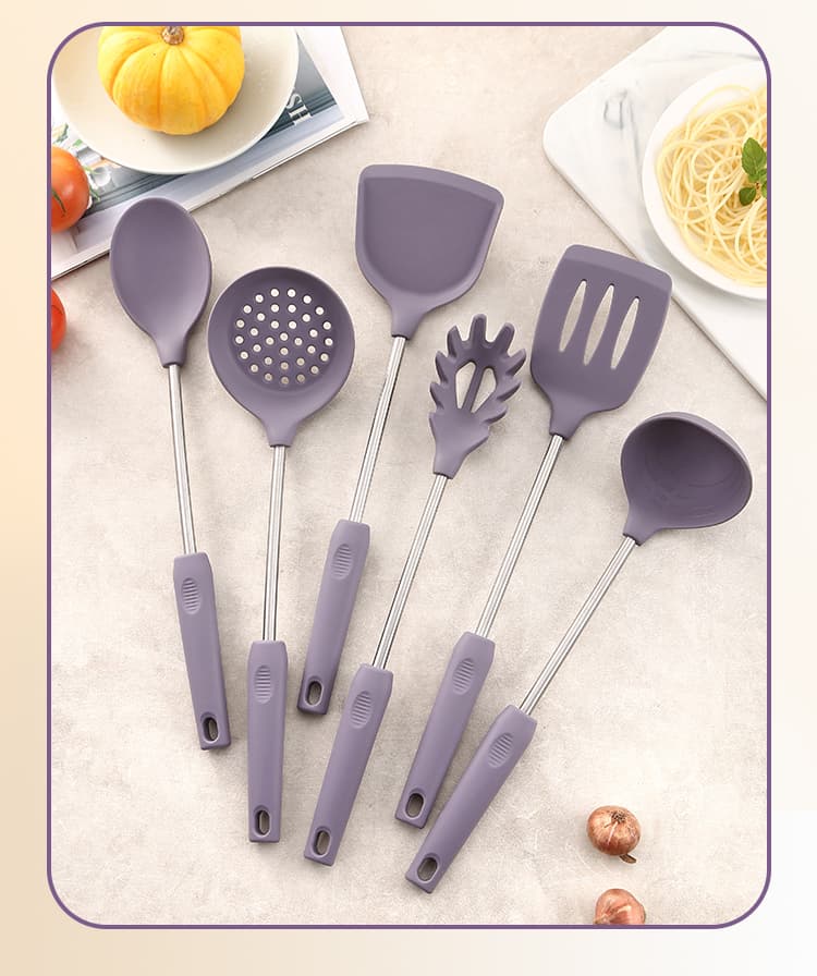 Silicone Cooking Tools For Non-stick Cookware
