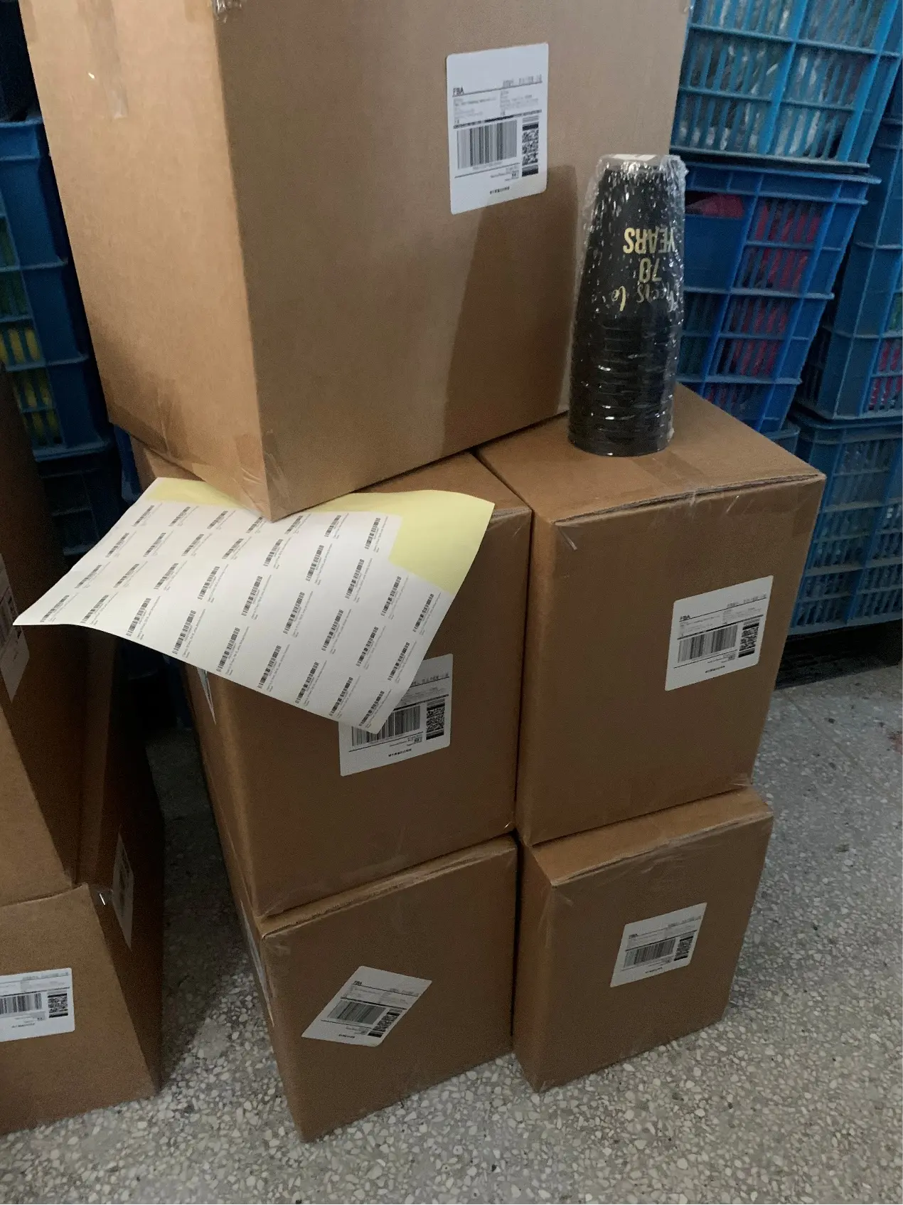 SuanHouse Successfully Delivers Custom Stadium Cups to Amazon FBA in the United States
