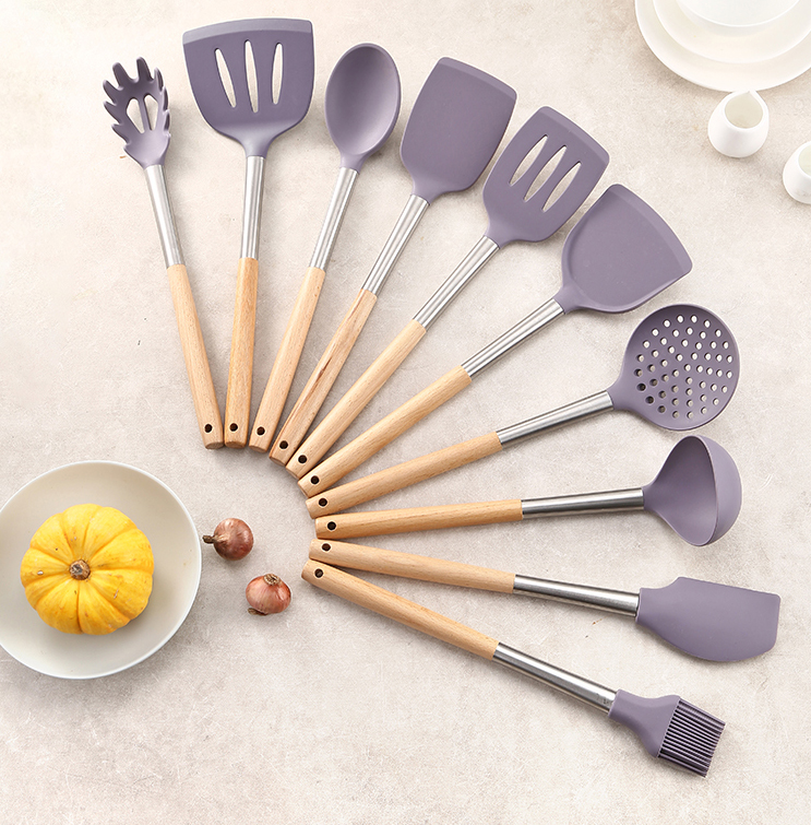 Restaurant-Style Silicone Cooking Set