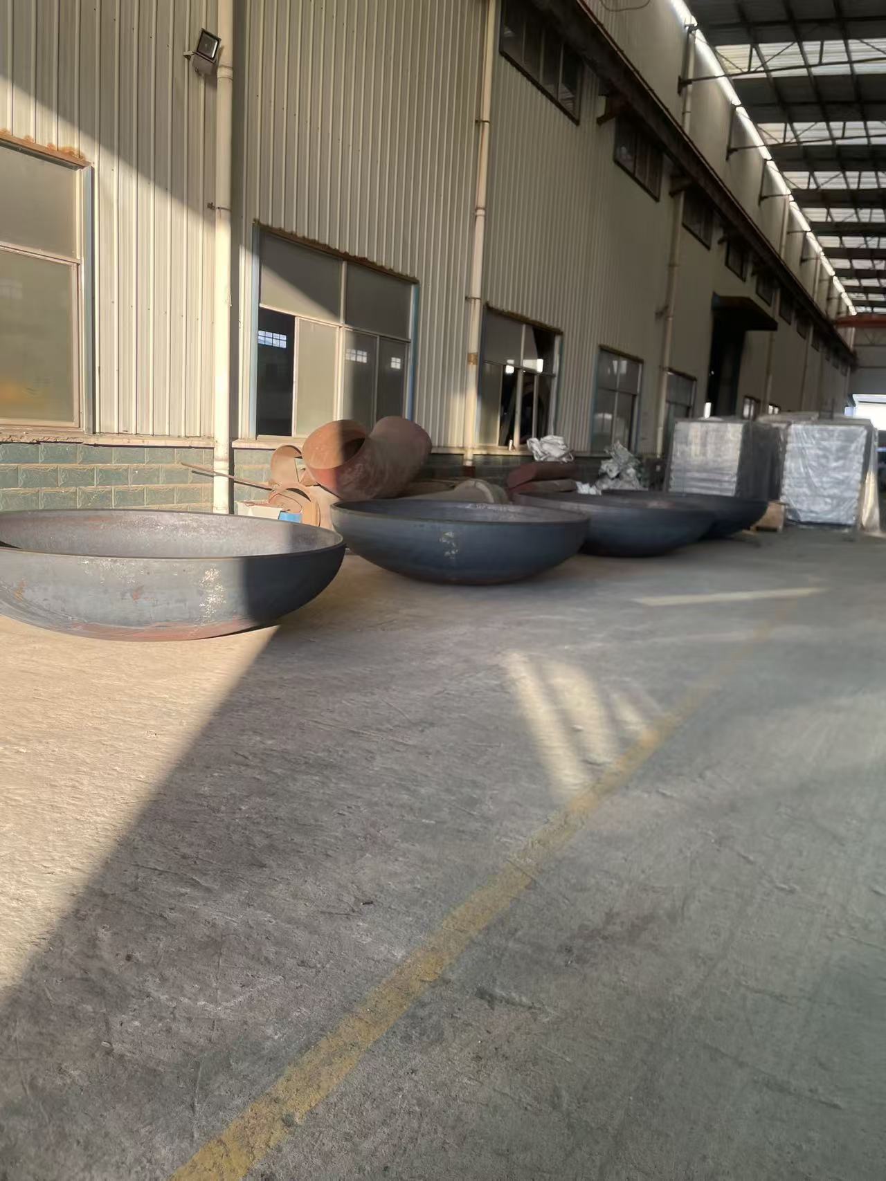 70T dish head for lead pot , is ready for clients 