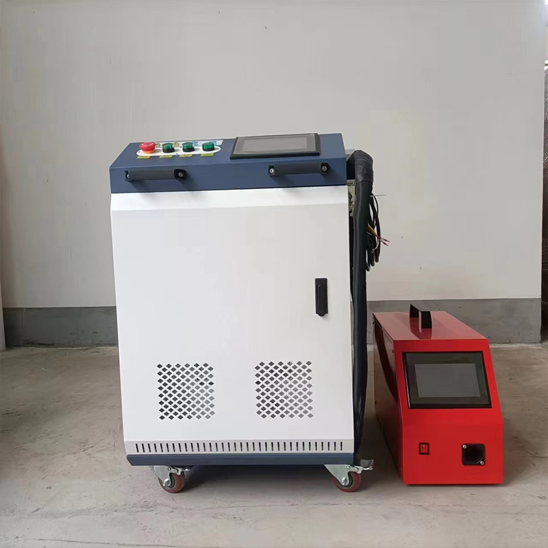 Portable laser welding machine for on-site repairs