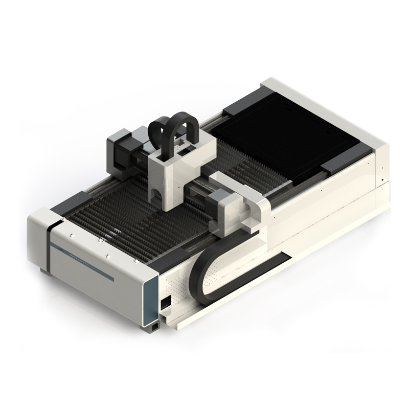 Steel fiber laser cutting machine