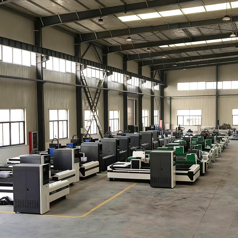 High speed dual pallet laser cutting machine for industrial use