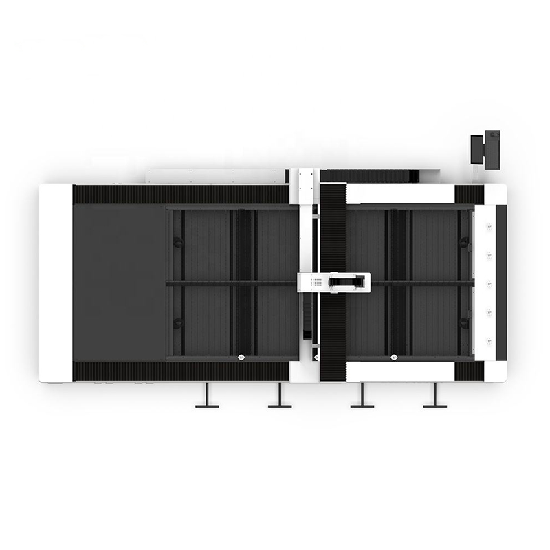 Two-chuck Tube Fiber Laser Cutting Machine