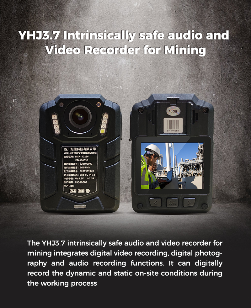 Explosion-proof Body Worn Camera