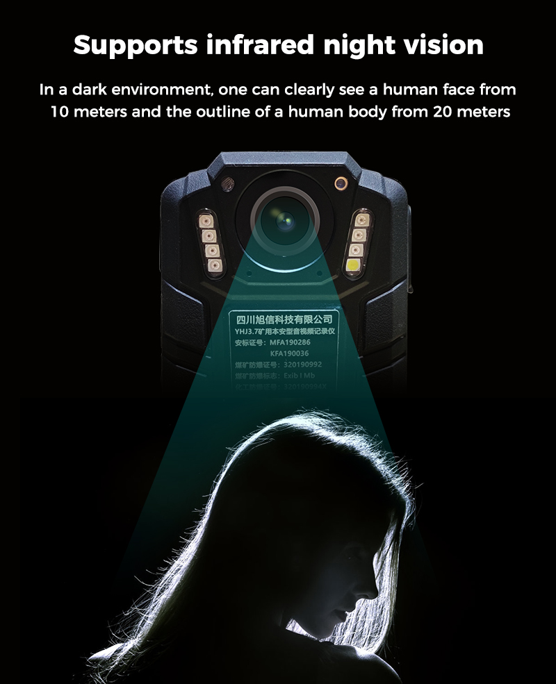 Explosion-proof Body Worn Camera