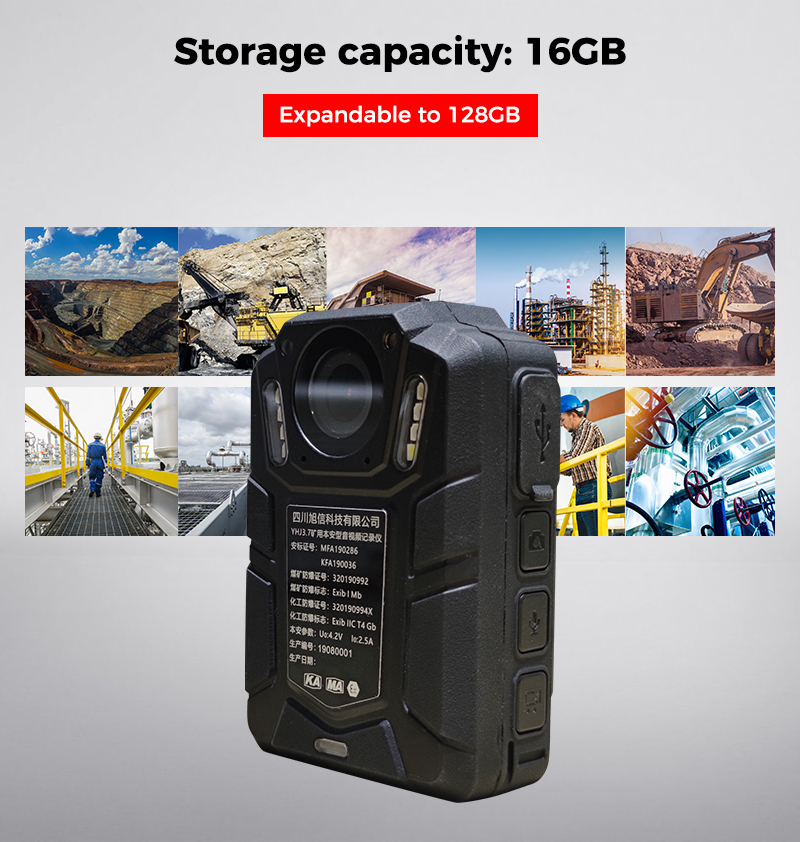 Explosion-proof Body Worn Camera