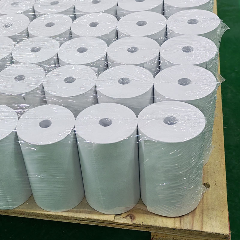 80x50mm Coreless Thermal Cashier Roll 70g | Bulk POS Paper for High-Volume Retail