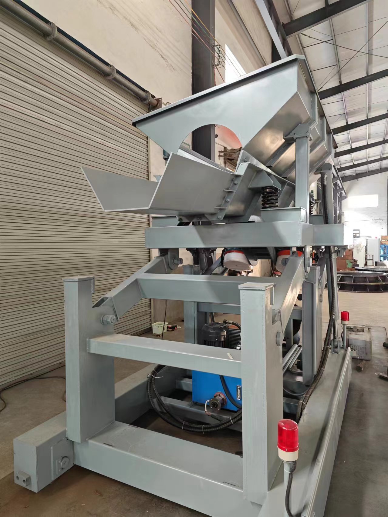 automatic vibration feeding machine is ready for shipping to clients 