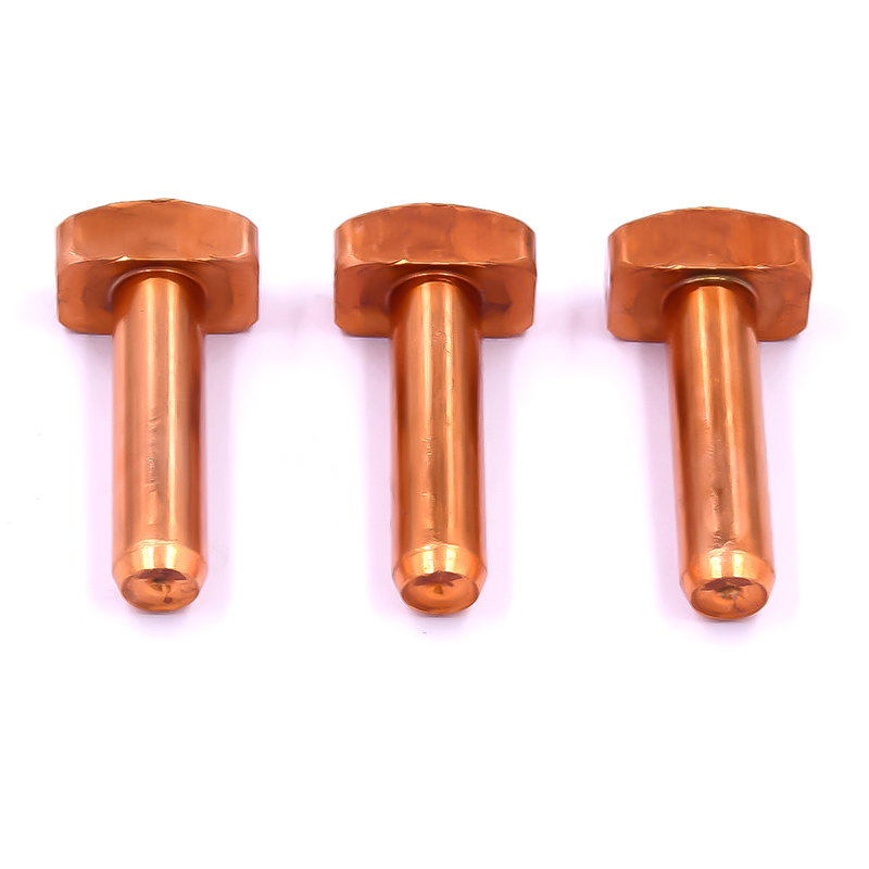 Red Copper T-Shaped Screws