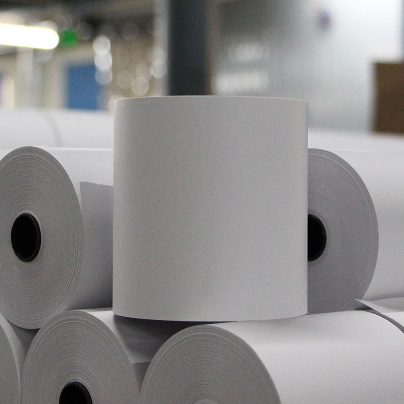 57x50mm Coreless Thermal Cashier Paper 70gsm | 19m Length for Portable POS Systems