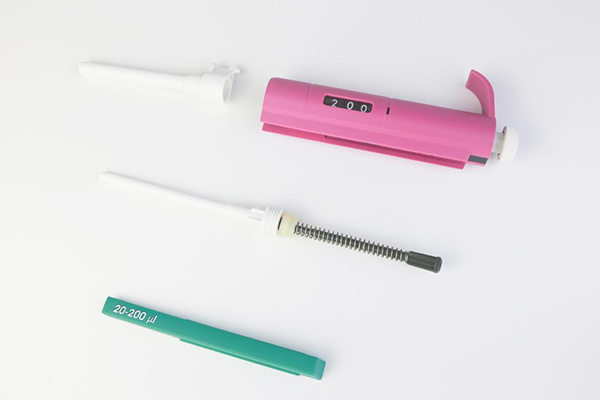 Colour Single Channel Adjustable Semi Disinfectant Pipette