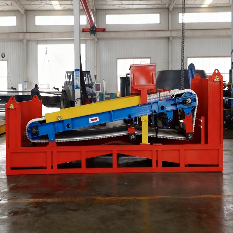 Flat magnetic separator