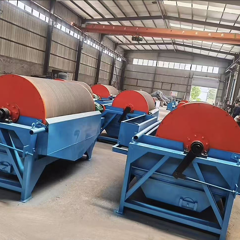 Permanent magnet drum magnetic separator