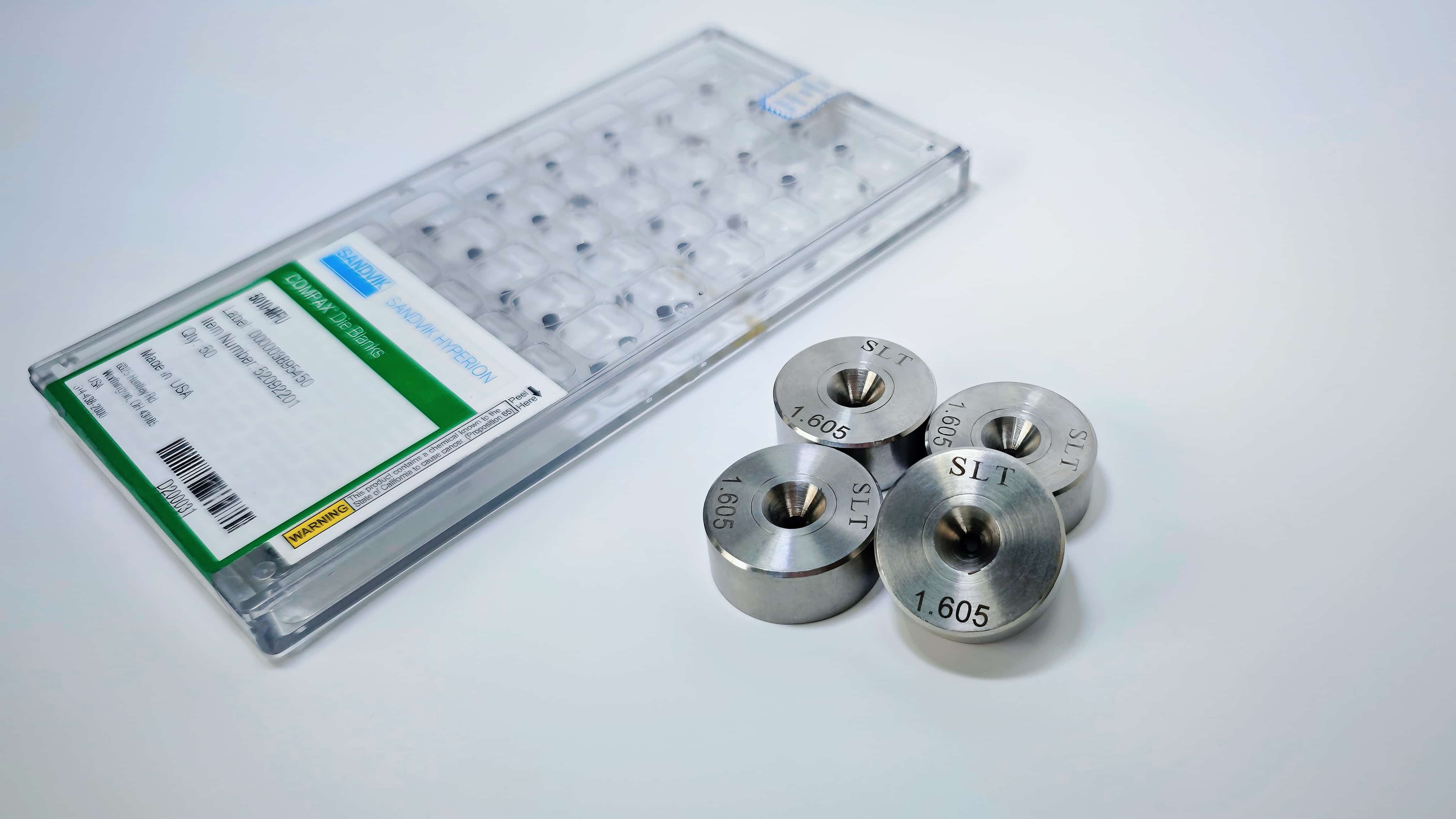 Comparing PCD Die Blank Grain Sizes