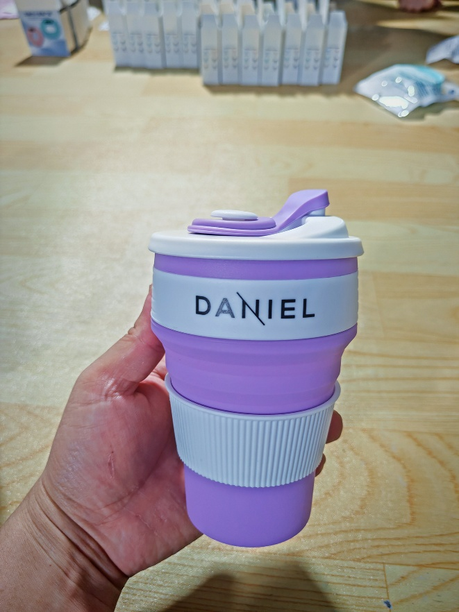 SuanHouse Delivers Custom Silicone Collapsible Cups to Brazilian Law Firm, Highlighting Versatile Branding Solutions