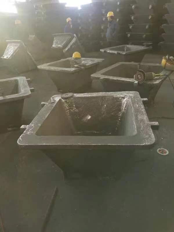 Customized 500KG   1T 1.5T 2T  Crude Copper Ingot Molds with Forklift Hole for  Scrap Copper Recycle 
