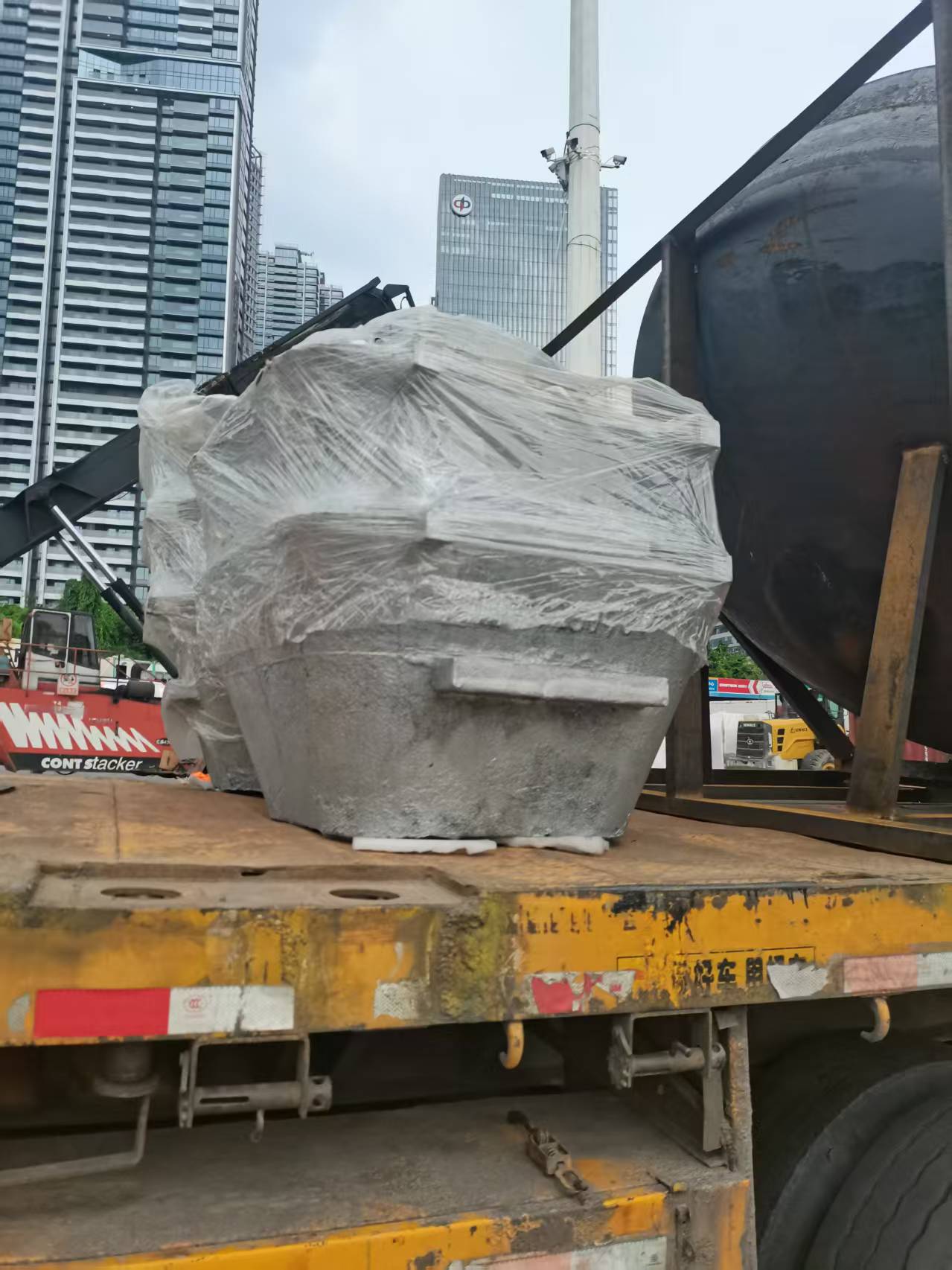 shipping of dish head of pot and lead ingot molds 