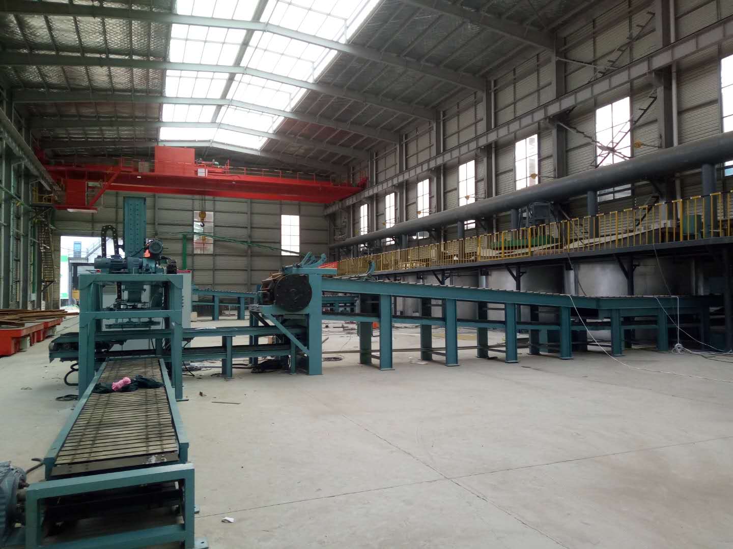   From 5T to 30T Per Hour  Lead or copper or antimony Ingot Casting Machine with Automatic Ingot Palletizing device 