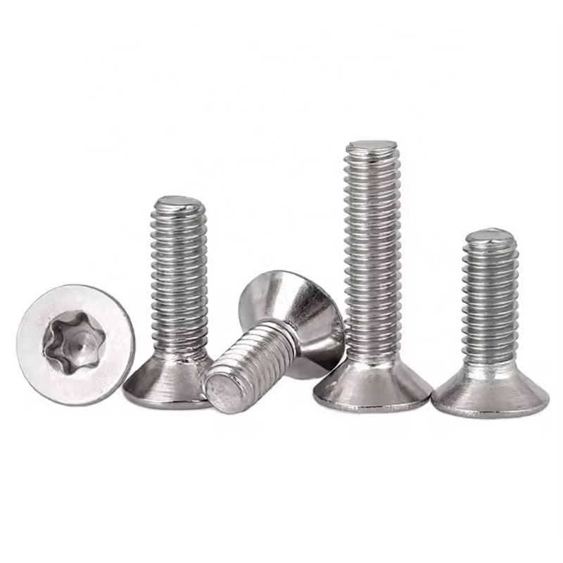 Stainless Steel Internal Plum Blossom-Shaped Countersunk Screw