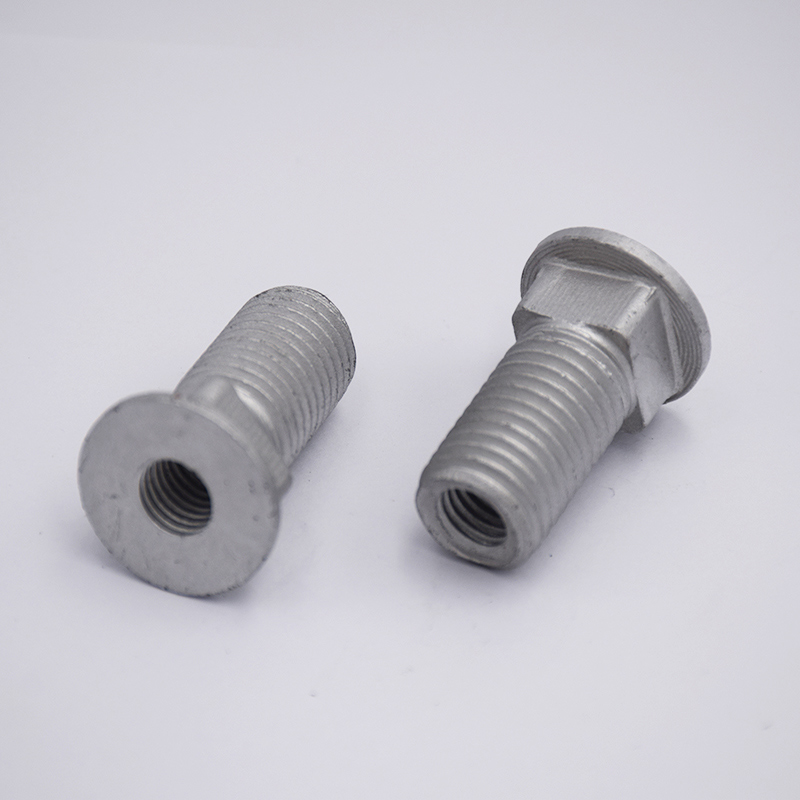 Hollow Bolts With Flat Head and Square Neck And Inner And Outer Teeth