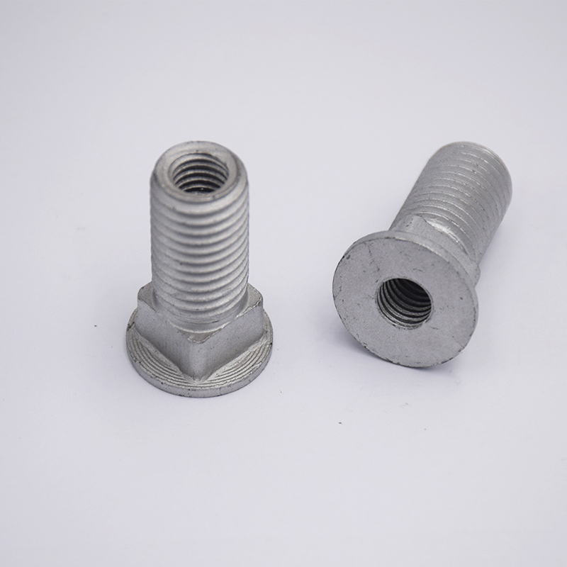 Hollow Bolts With Flat Head and Square Neck And Inner And Outer Teeth