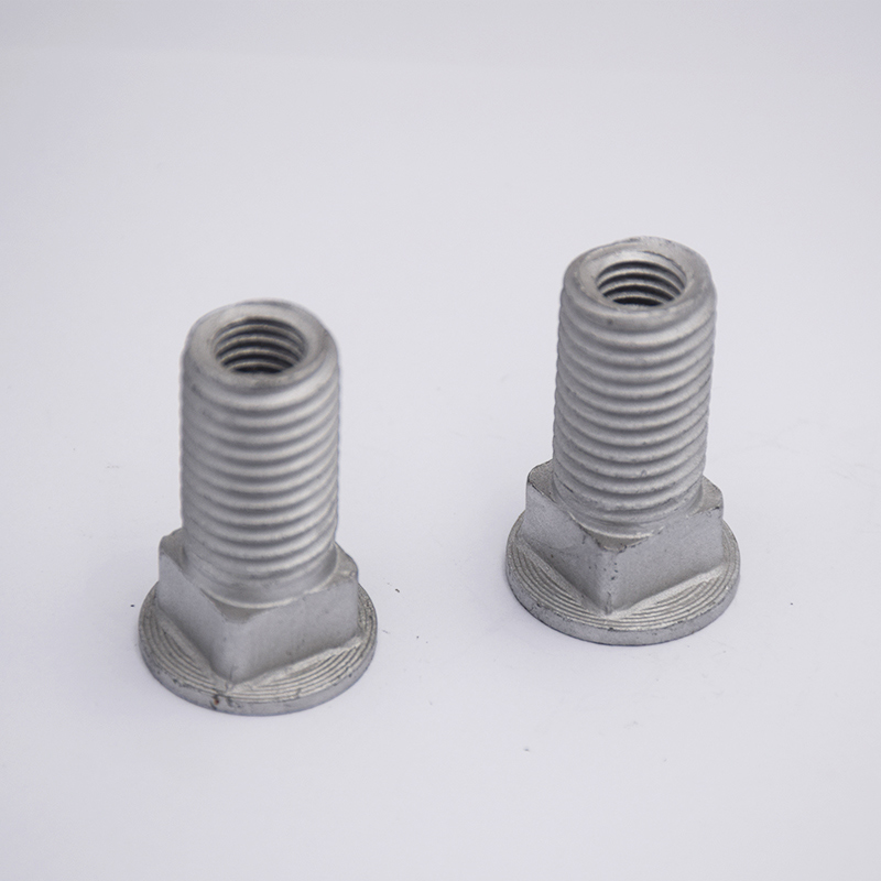 Hollow Bolts With Flat Head and Square Neck And Inner And Outer Teeth