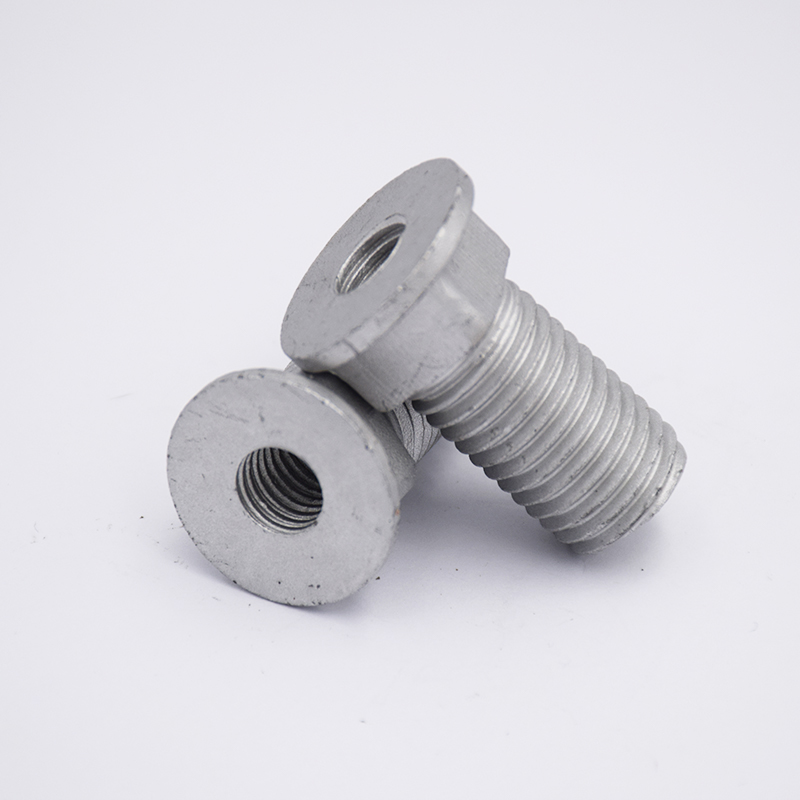 Hollow Bolts With Flat Head and Square Neck And Inner And Outer Teeth
