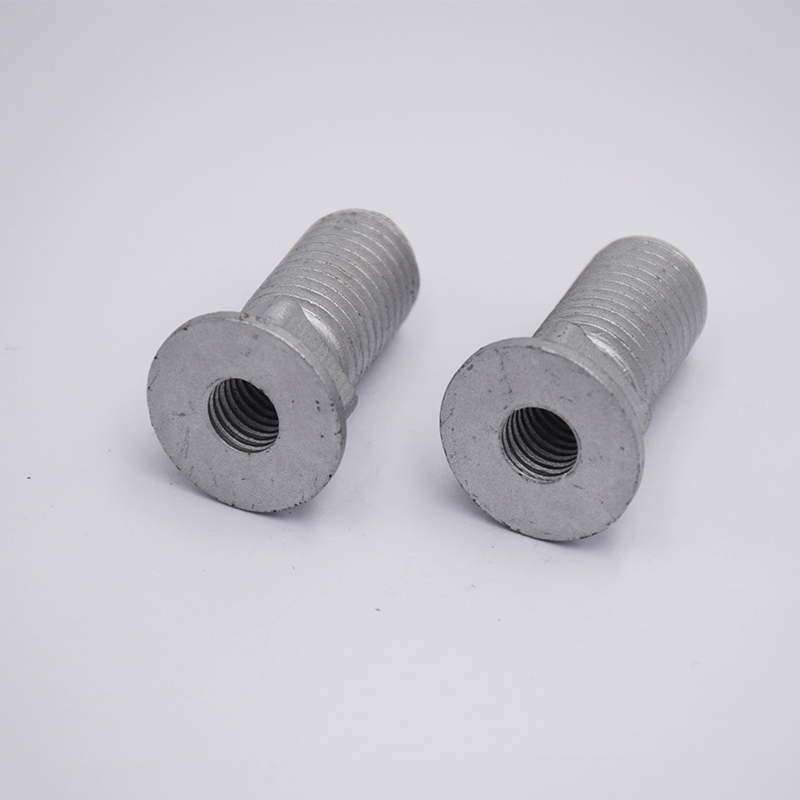 Hollow Bolts With Flat Head and Square Neck And Inner And Outer Teeth