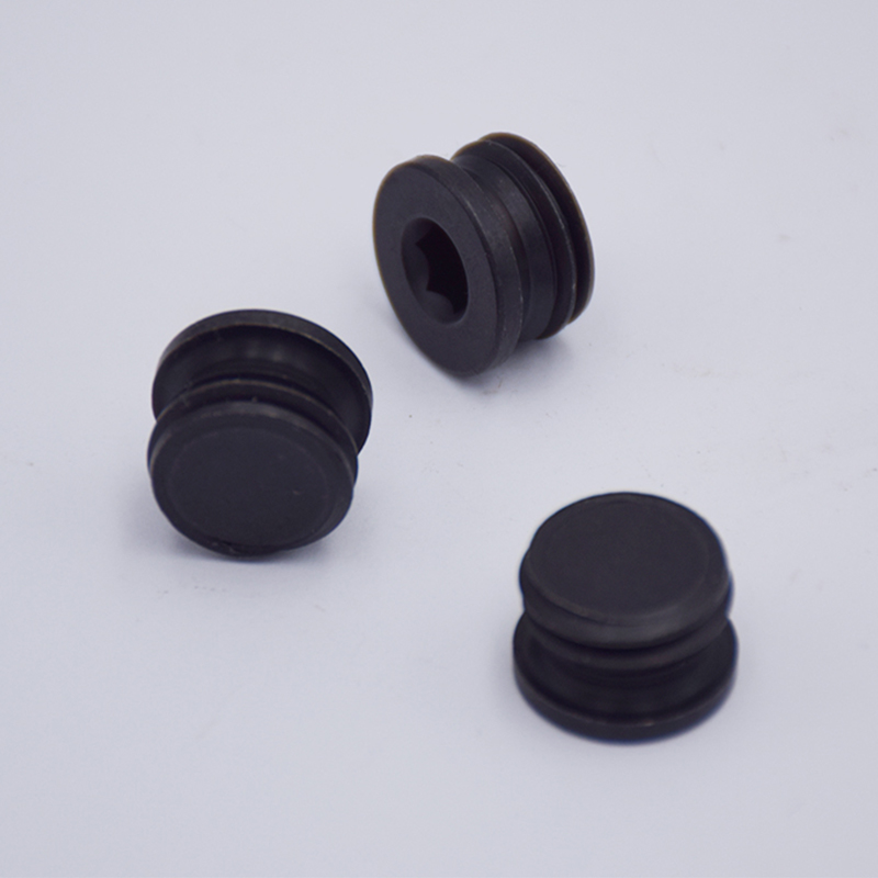 Blackened Hex Socket Oil Plug