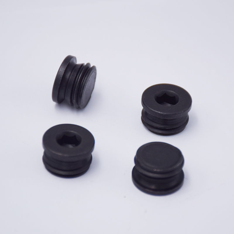 Blackened Hex Socket Oil Plug