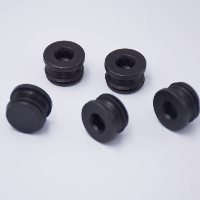 Blackened Hex Socket Oil Plug