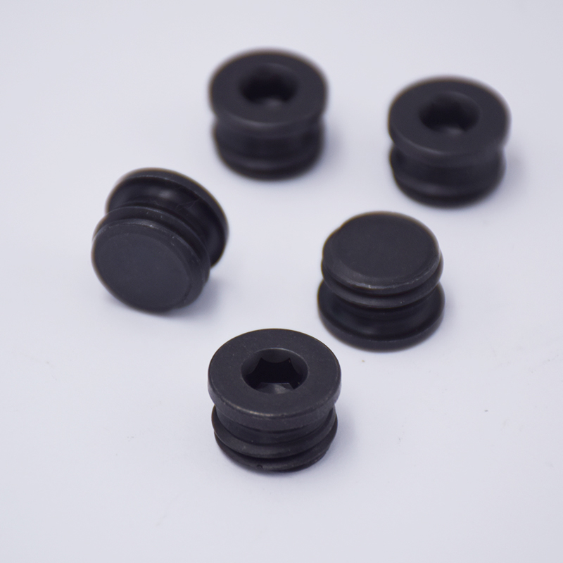 Blackened Hex Socket Oil Plug