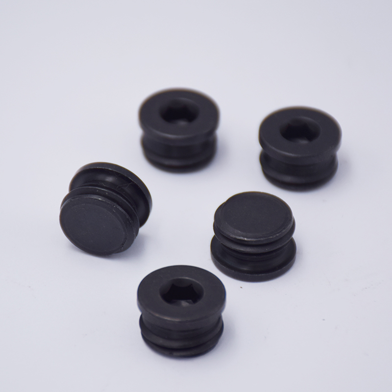 Blackened Hex Socket Oil Plug