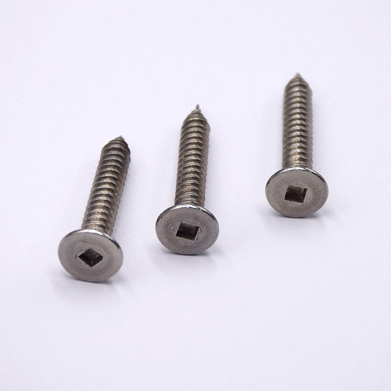 Stainless Steel Countersunk Head Inner Square Self-Tapping Screws