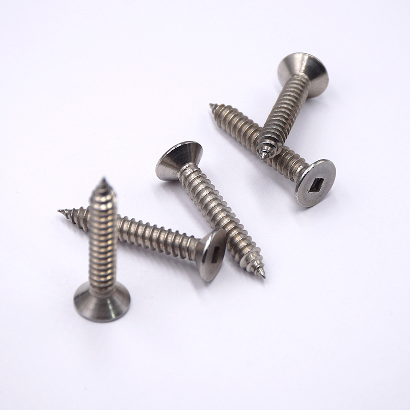 Stainless Steel Countersunk Head Inner Square Self-Tapping Screws