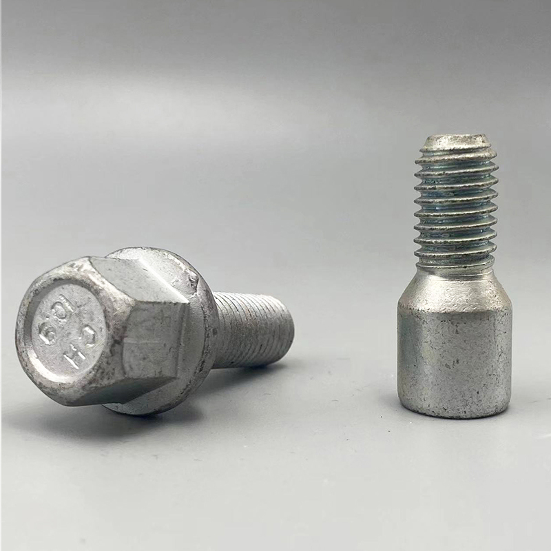 Dacromet Hexagonal Column Wheel Hub Bolts