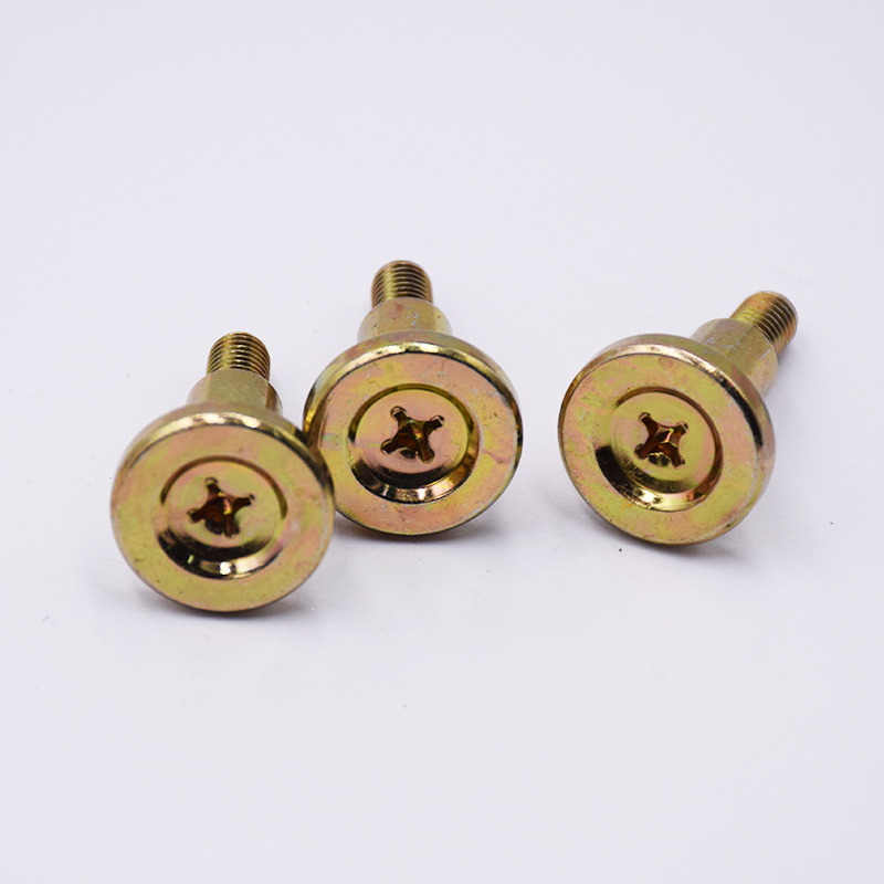 Color-Plated Cross Step Screws