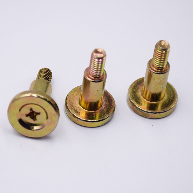 Color-Plated Cross Step Screws